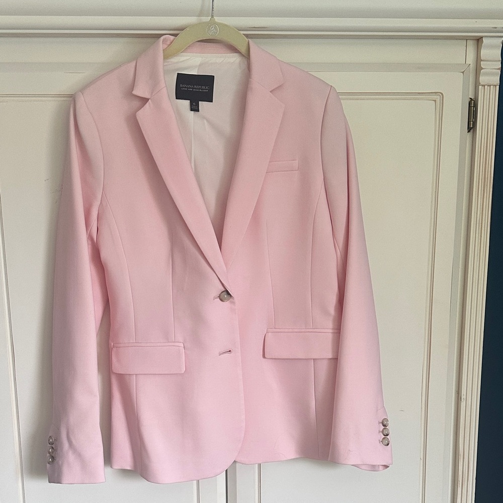 Banana Republic Light Pink Blazer